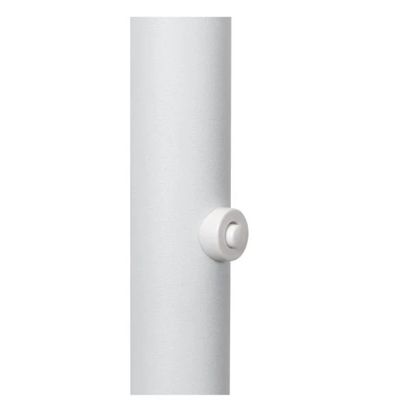 Lucide ZENITH - Floor lamp - LED Dim. - 1x20W 3000K - White - detail 2